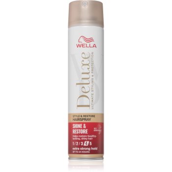 Wella Deluxe Shine & Restore fixativ cu fixare puternică pentru volum - imagine 2